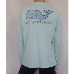 Turquoise long sleeve t-shirt!